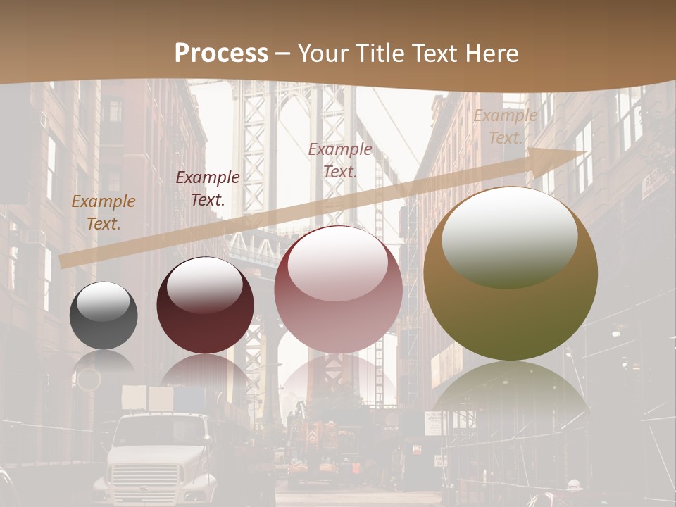 Town Place Skyline PowerPoint Template