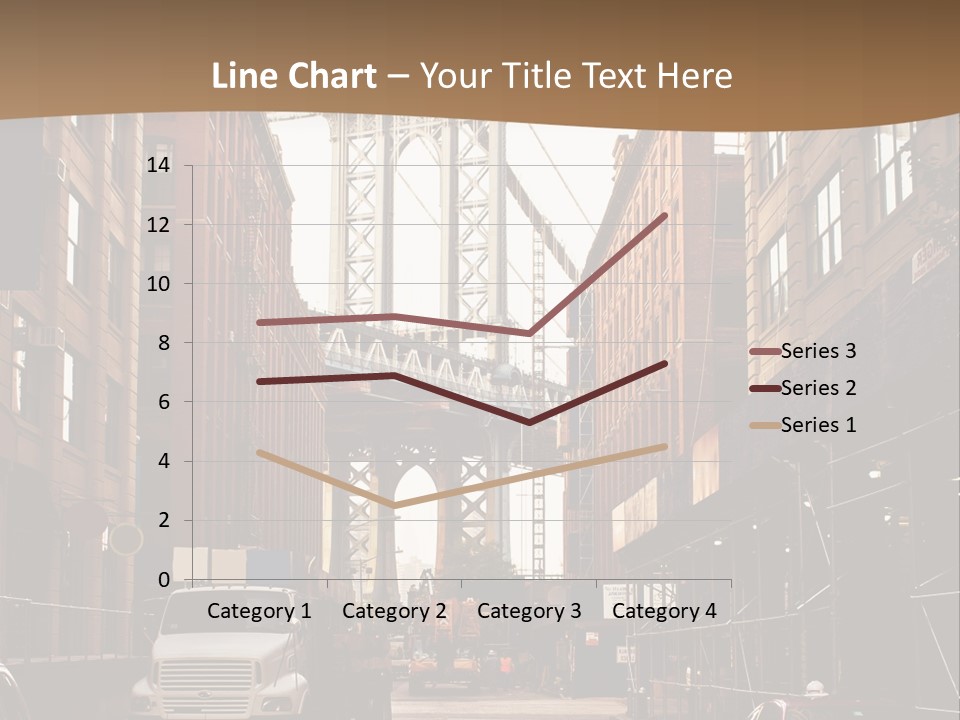 Town Place Skyline PowerPoint Template