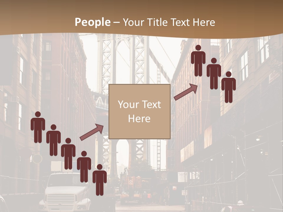 Town Place Skyline PowerPoint Template