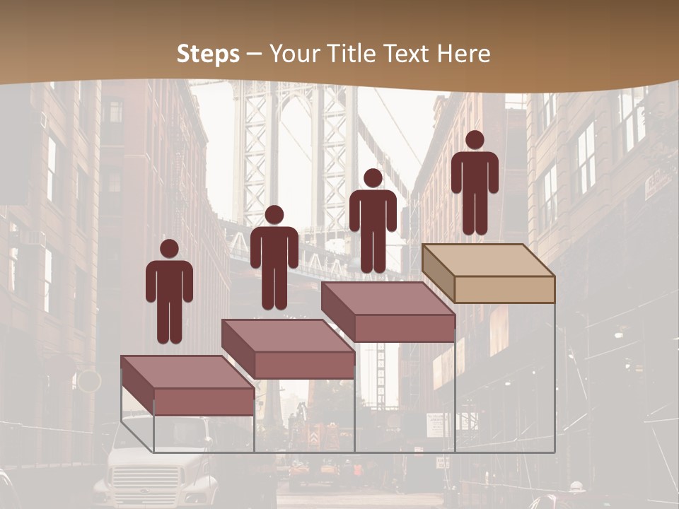 Town Place Skyline PowerPoint Template
