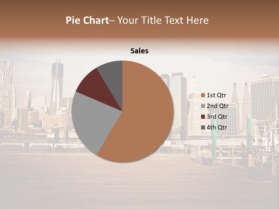 Manhattan Side Landmark PowerPoint Template