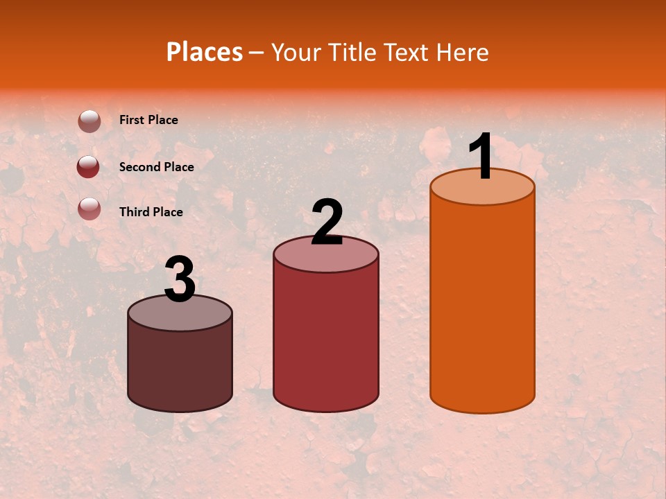 Corroded Stain Rusty PowerPoint Template