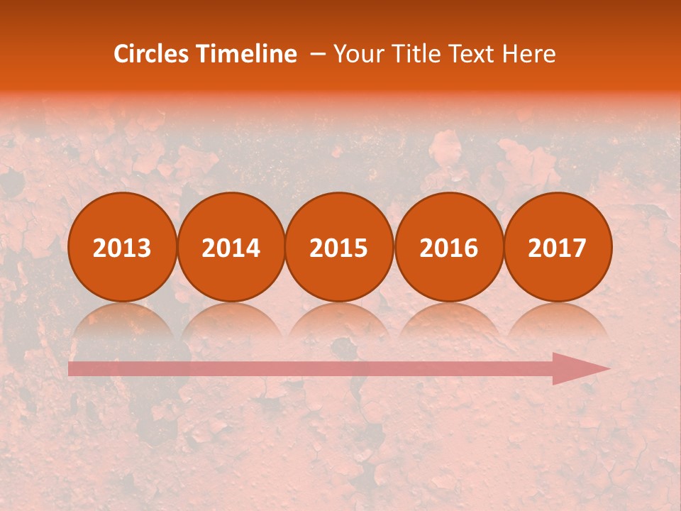 Corroded Stain Rusty PowerPoint Template