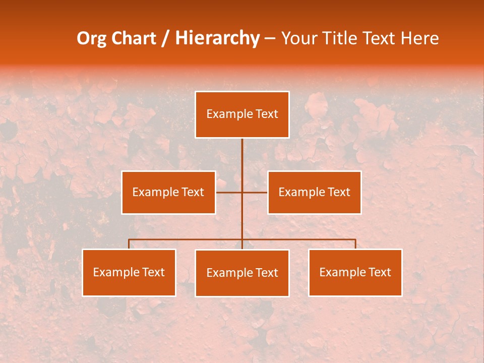 Corroded Stain Rusty PowerPoint Template