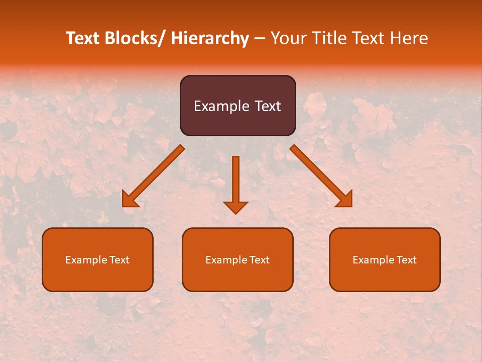 Corroded Stain Rusty PowerPoint Template