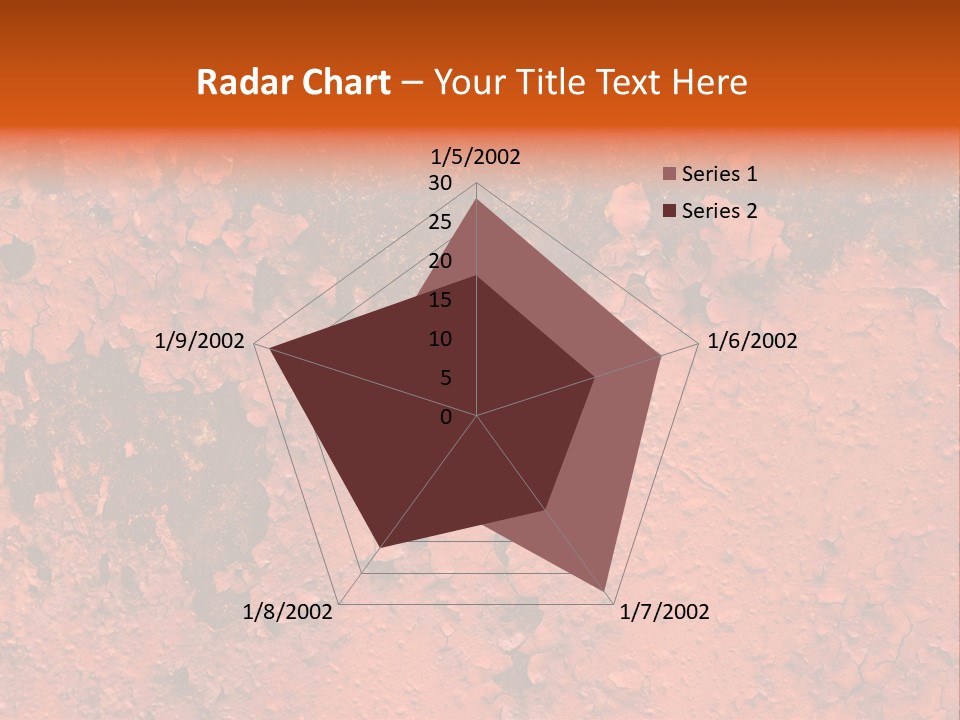 Corroded Stain Rusty PowerPoint Template