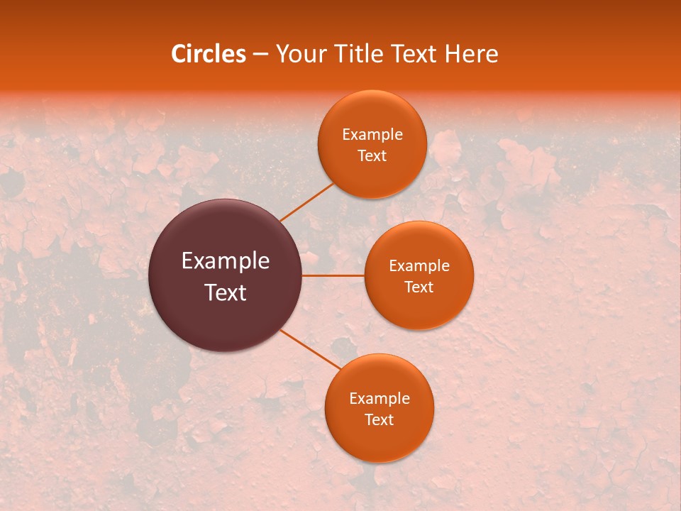 Corroded Stain Rusty PowerPoint Template