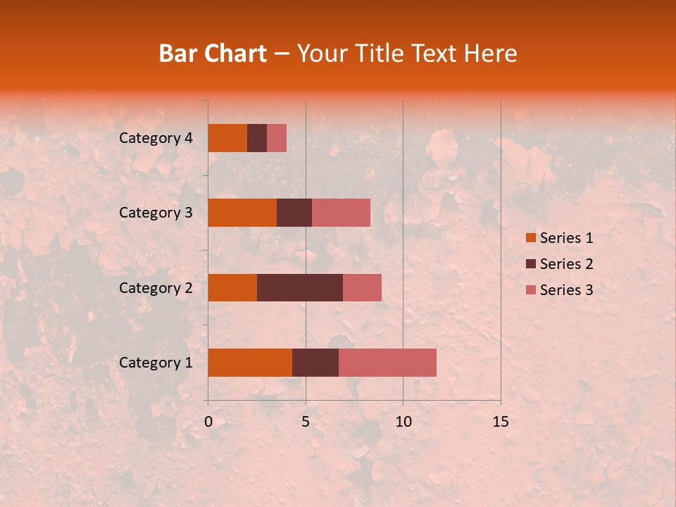 Corroded Stain Rusty PowerPoint Template