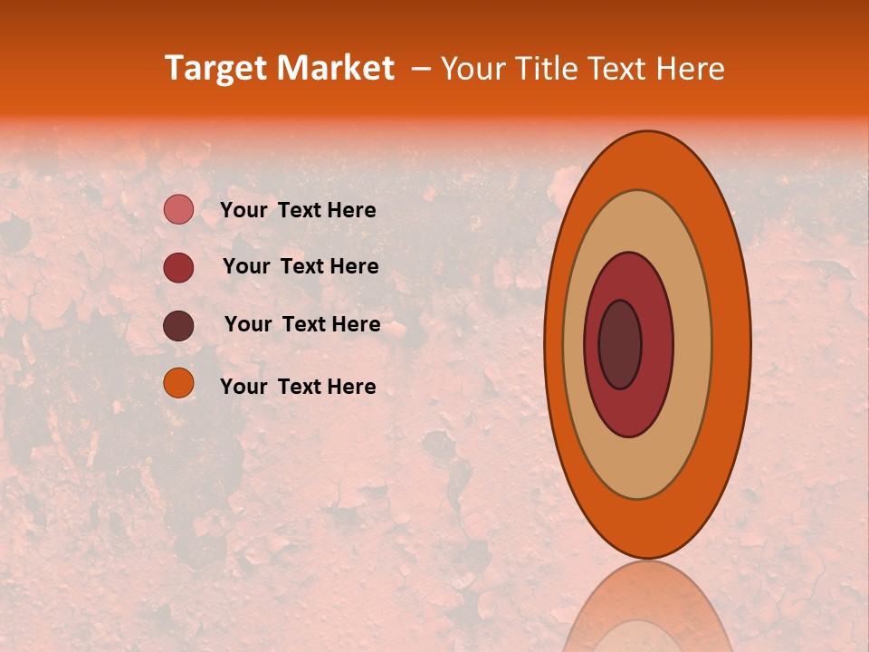 Corroded Stain Rusty PowerPoint Template
