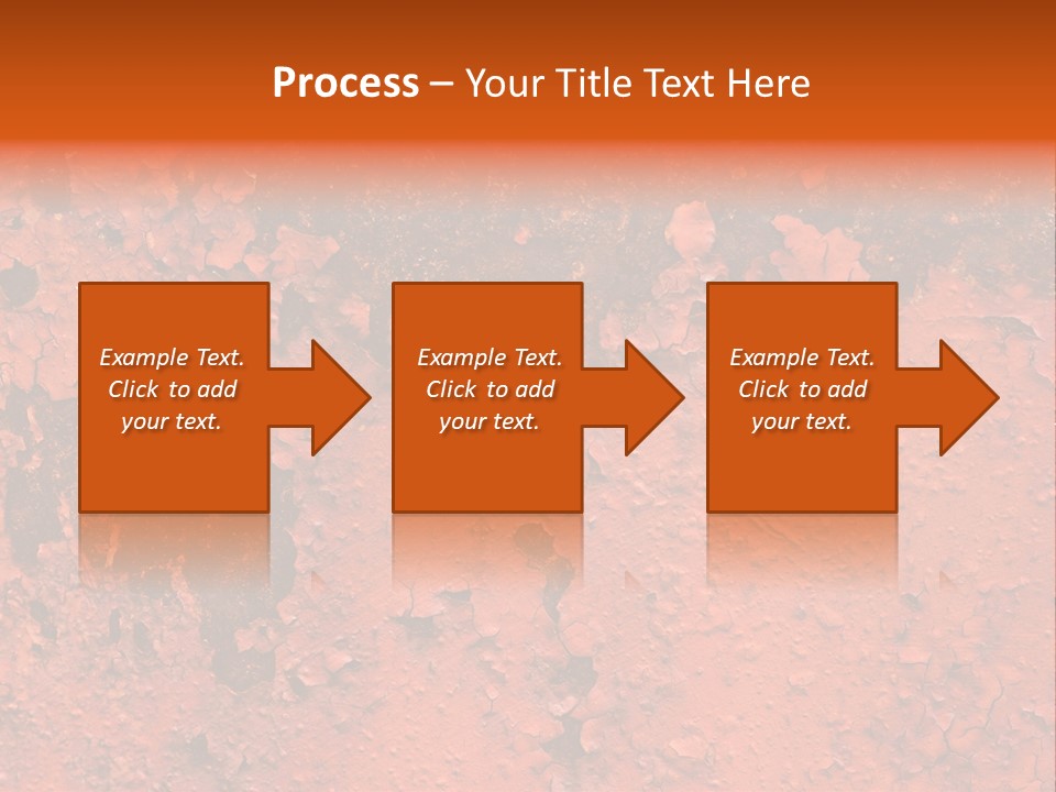 Corroded Stain Rusty PowerPoint Template