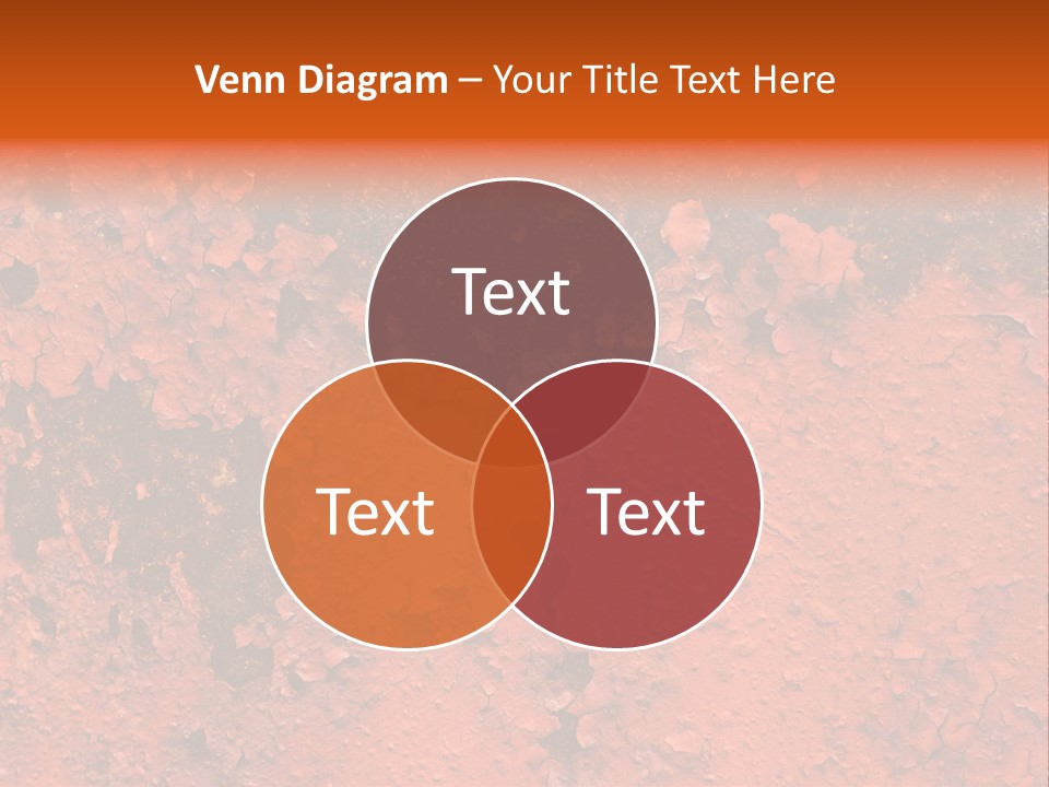 Corroded Stain Rusty PowerPoint Template