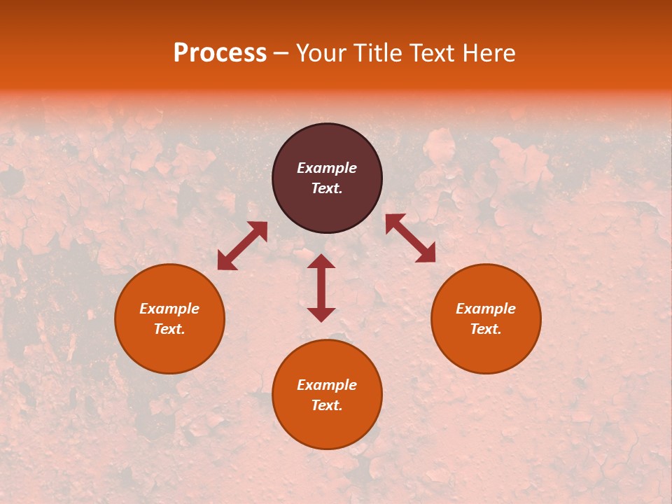 Corroded Stain Rusty PowerPoint Template