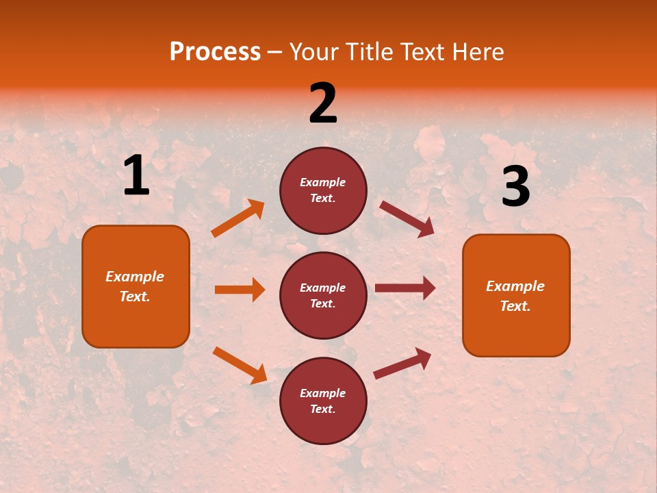 Corroded Stain Rusty PowerPoint Template