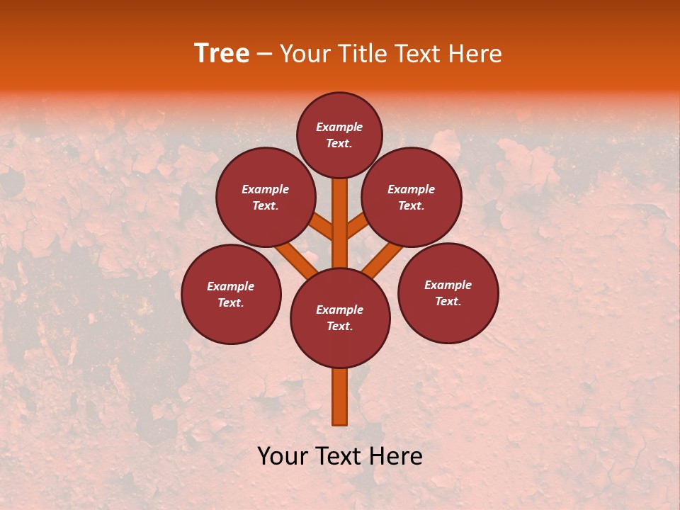 Corroded Stain Rusty PowerPoint Template