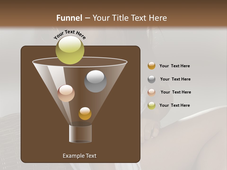 Romantic Dress White PowerPoint Template