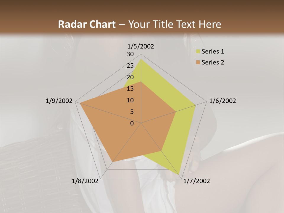 Romantic Dress White PowerPoint Template