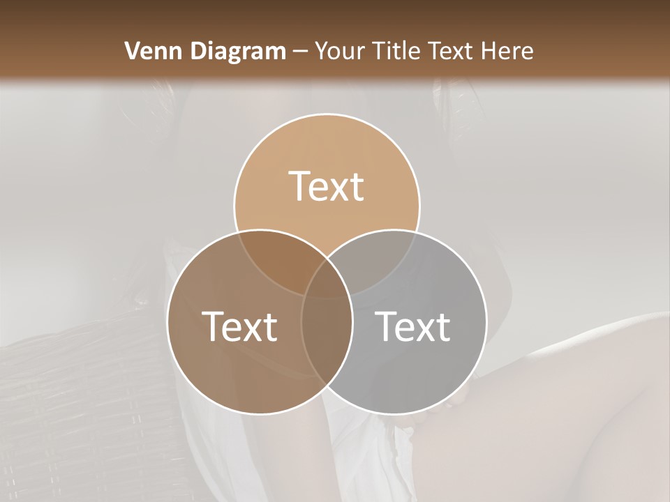 Romantic Dress White PowerPoint Template