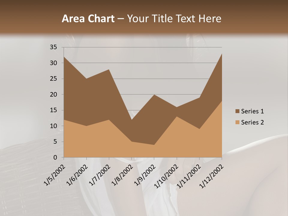 Romantic Dress White PowerPoint Template