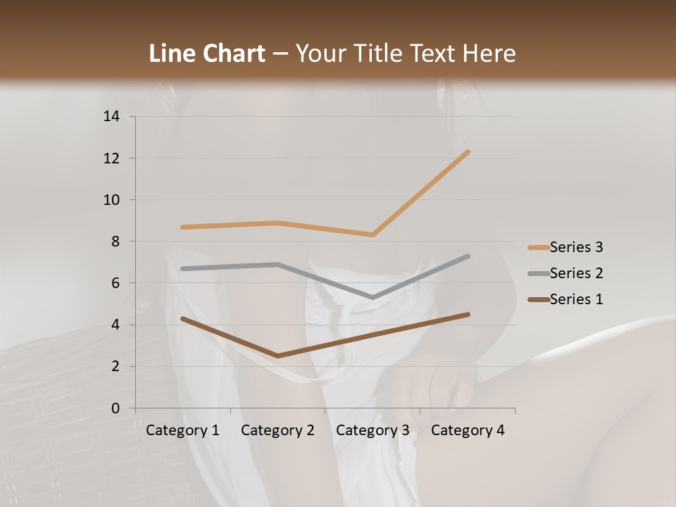 Romantic Dress White PowerPoint Template