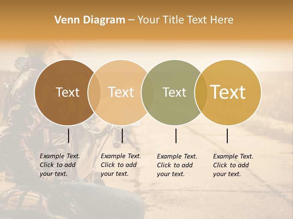 Beautiful Transportation Rider PowerPoint Template