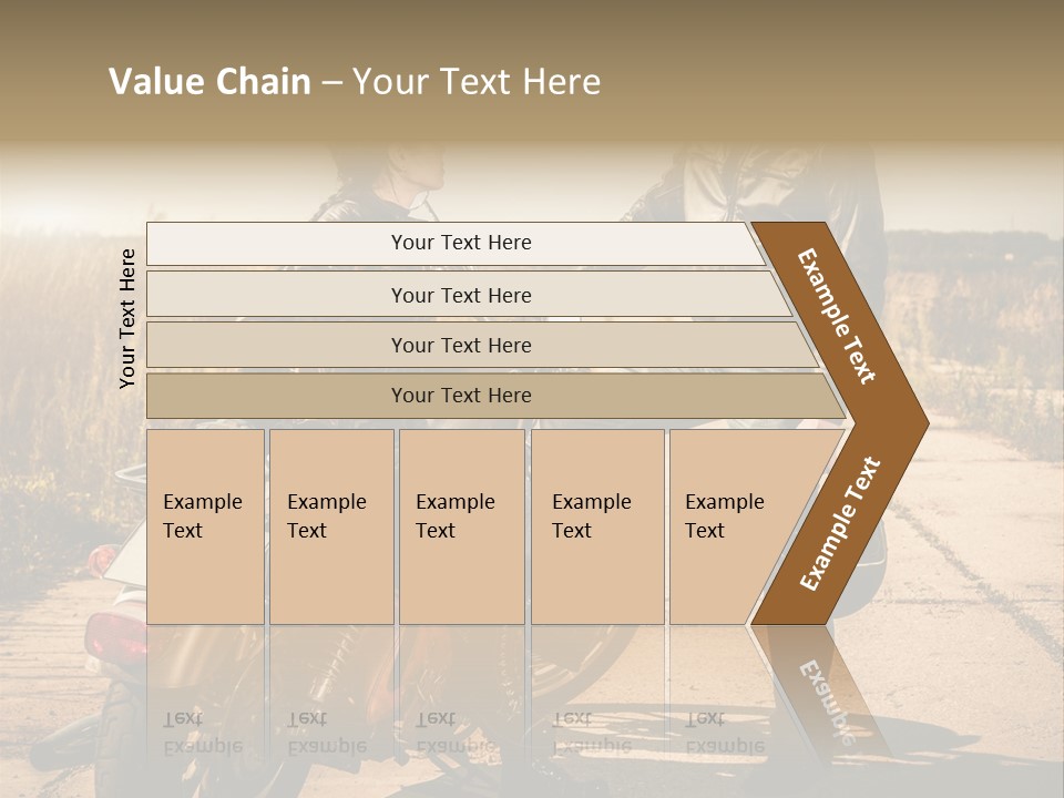 Outdoor Engine Caucasian PowerPoint Template
