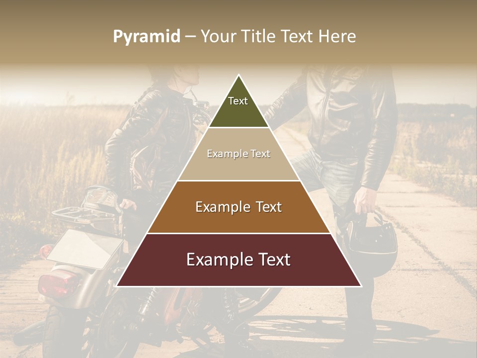 Outdoor Engine Caucasian PowerPoint Template