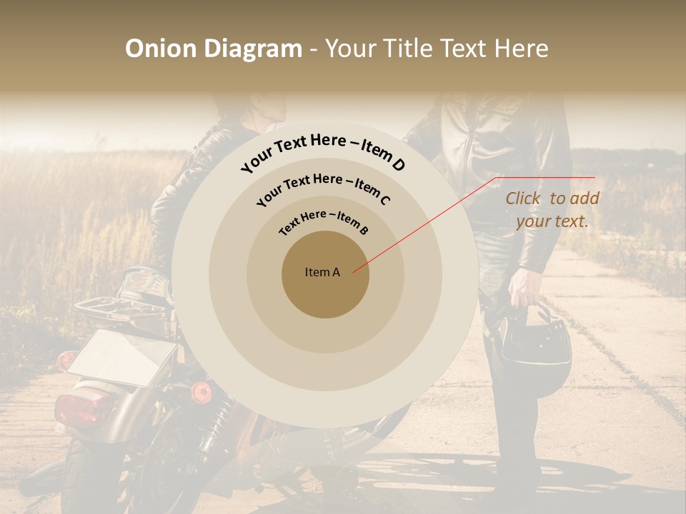 Outdoor Engine Caucasian PowerPoint Template