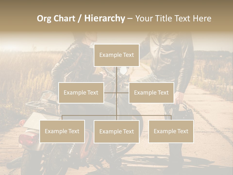 Outdoor Engine Caucasian PowerPoint Template