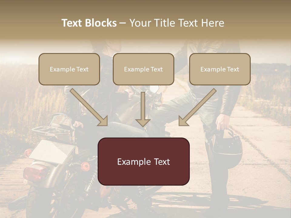 Outdoor Engine Caucasian PowerPoint Template