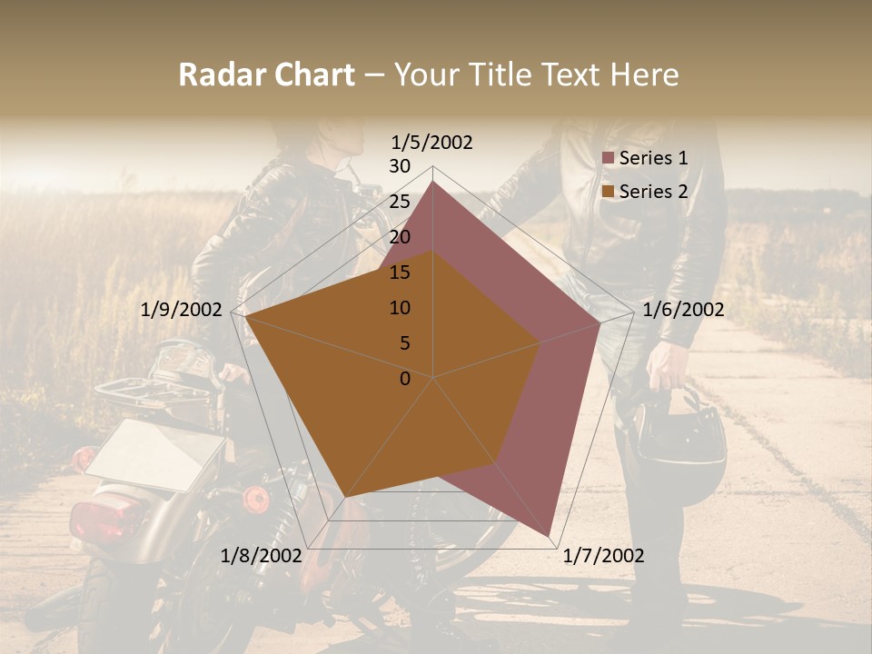 Outdoor Engine Caucasian PowerPoint Template