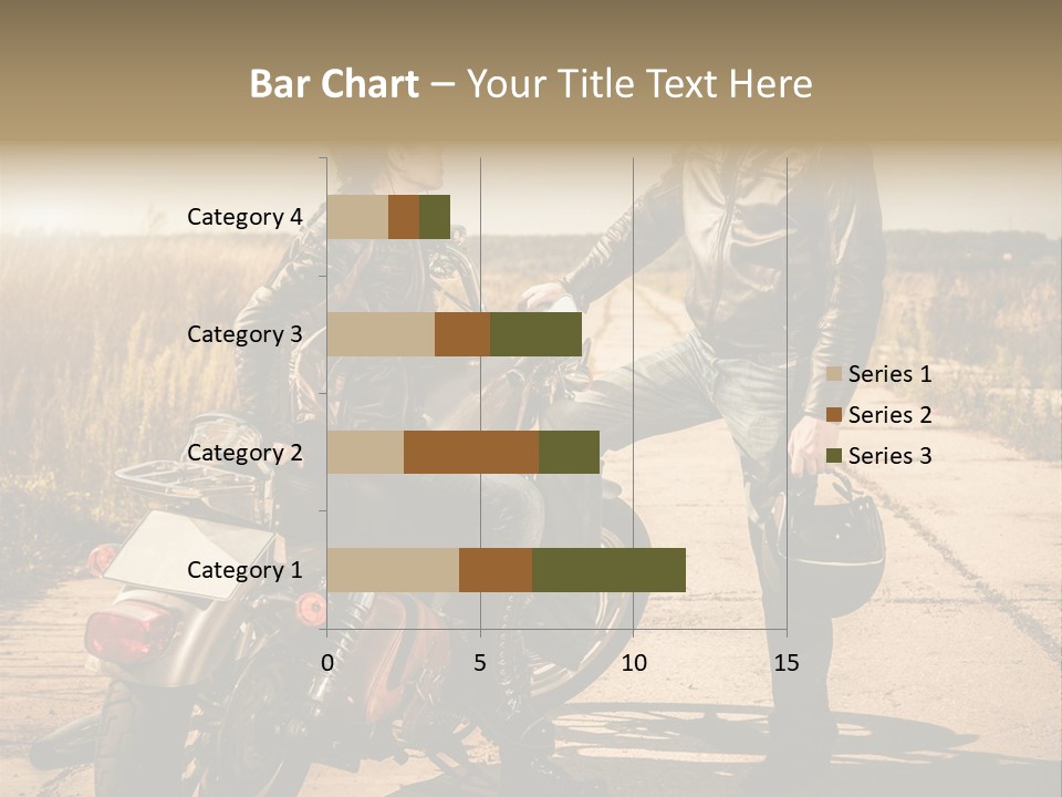Outdoor Engine Caucasian PowerPoint Template
