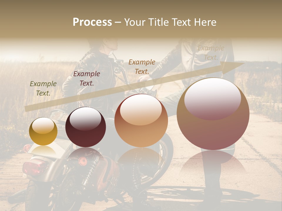 Outdoor Engine Caucasian PowerPoint Template