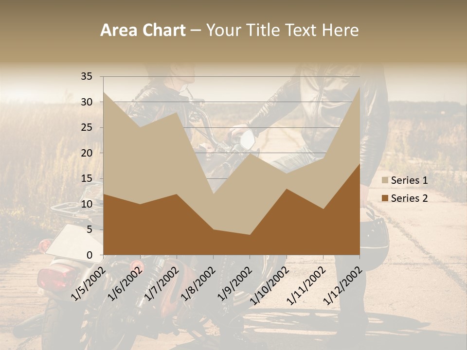Outdoor Engine Caucasian PowerPoint Template