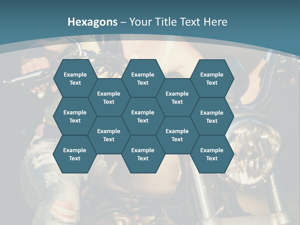 Pretty Adventure Motorbike PowerPoint Template