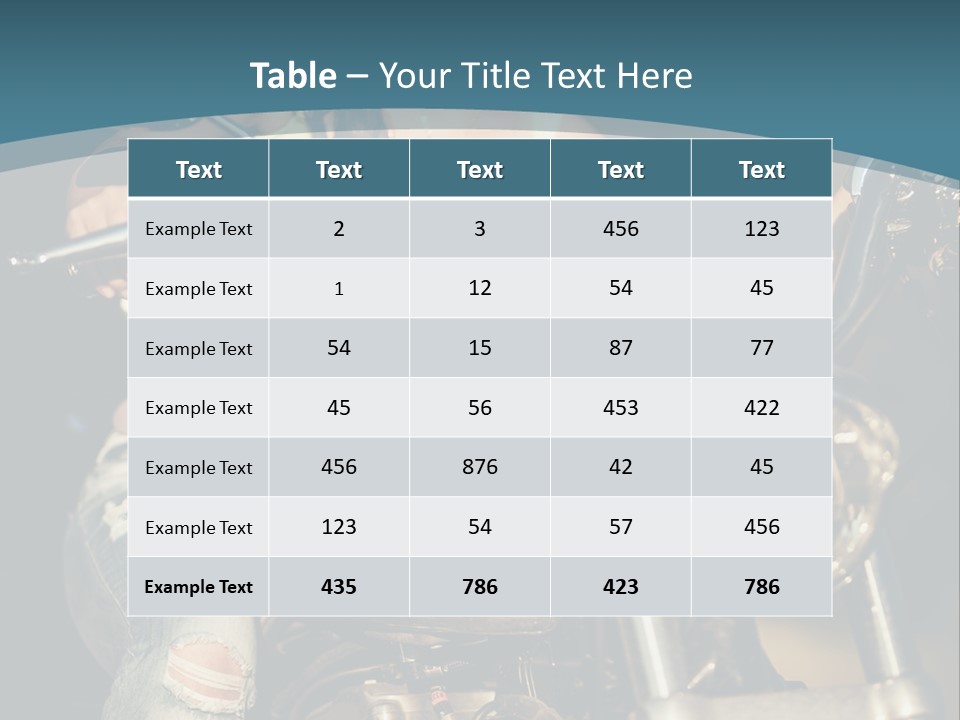 Pretty Adventure Motorbike PowerPoint Template