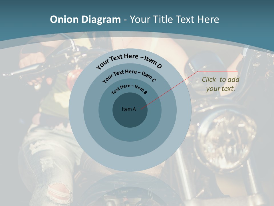 Pretty Adventure Motorbike PowerPoint Template