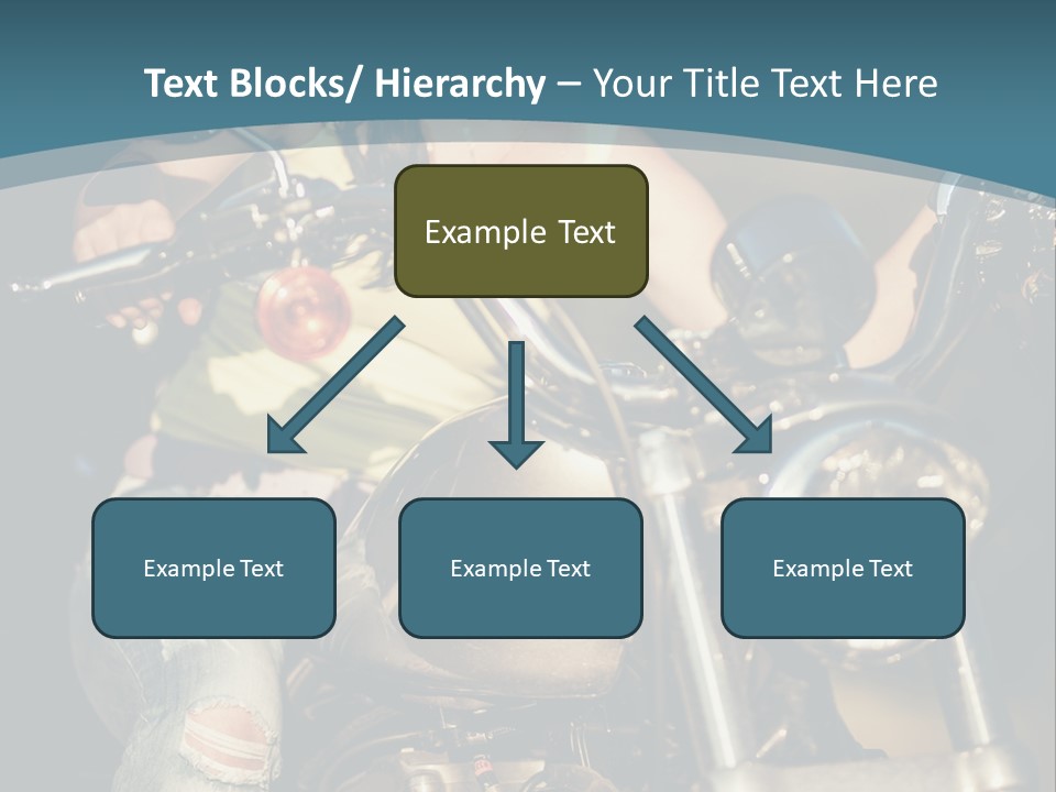 Pretty Adventure Motorbike PowerPoint Template