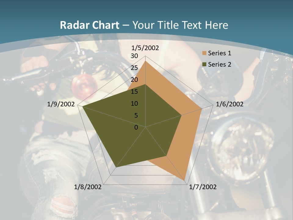 Pretty Adventure Motorbike PowerPoint Template