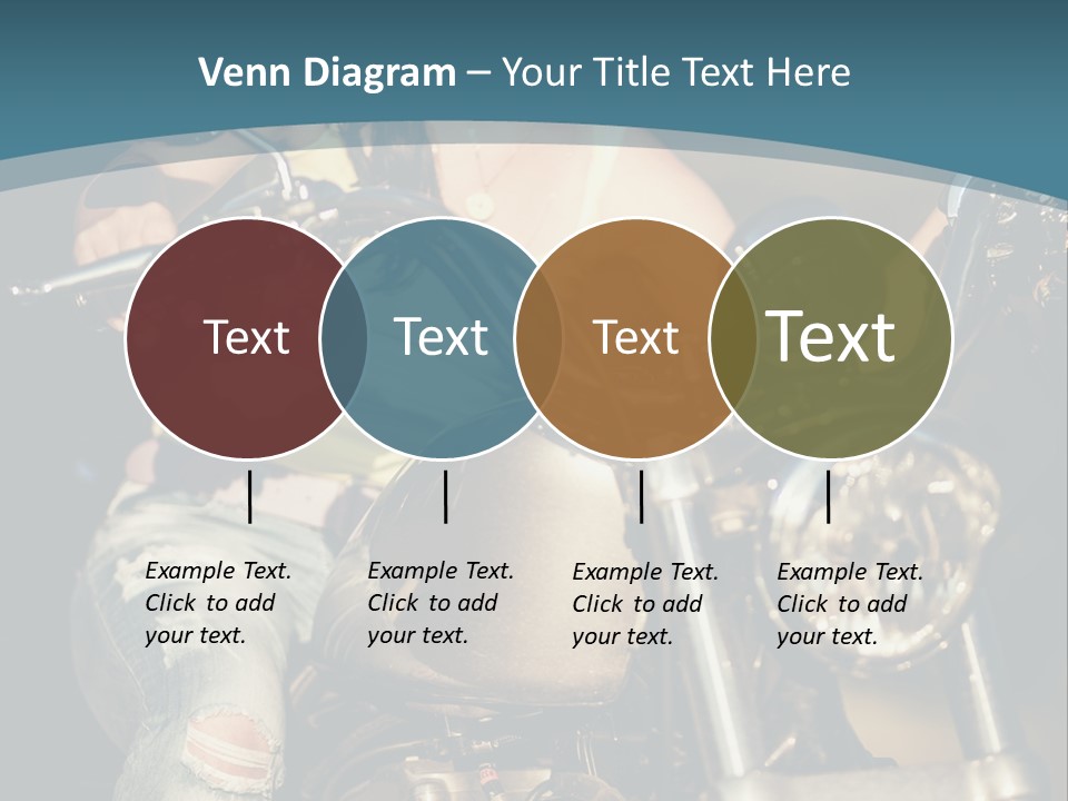 Pretty Adventure Motorbike PowerPoint Template