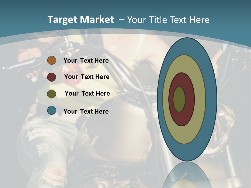 Pretty Adventure Motorbike PowerPoint Template