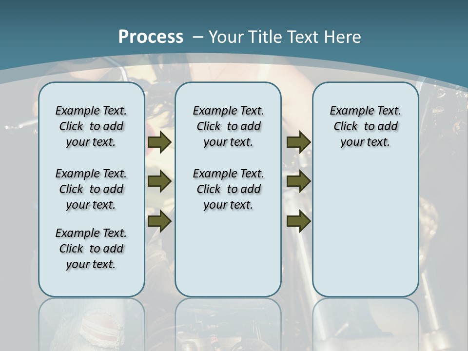 Pretty Adventure Motorbike PowerPoint Template
