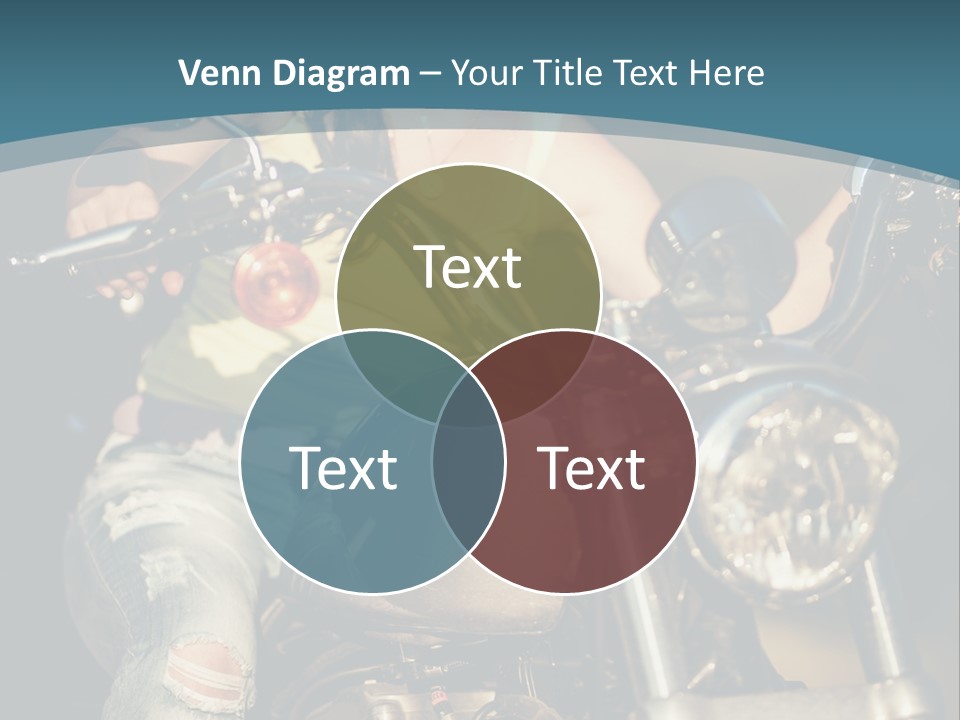 Pretty Adventure Motorbike PowerPoint Template