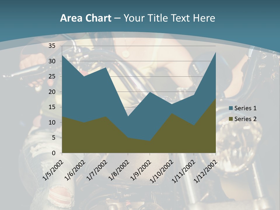 Pretty Adventure Motorbike PowerPoint Template
