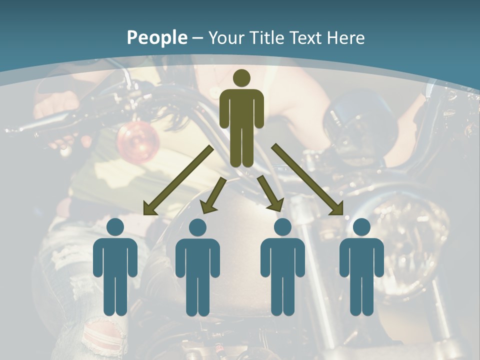 Pretty Adventure Motorbike PowerPoint Template