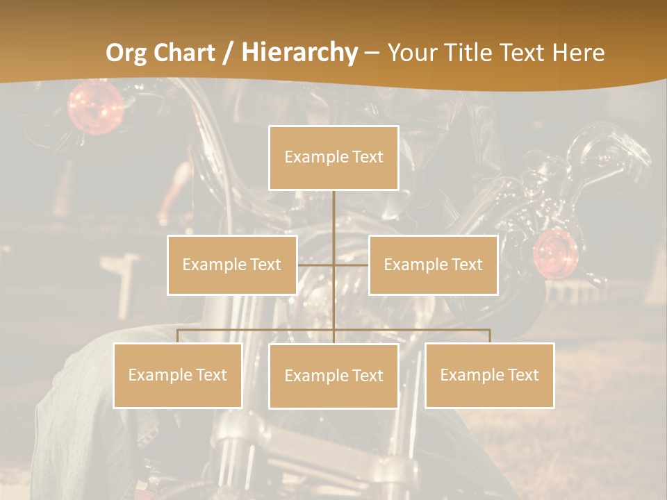 Brown Sunglasses Outdoor PowerPoint Template