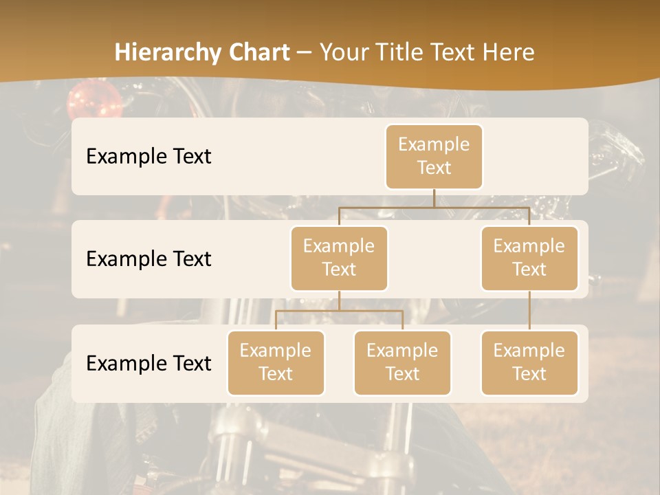 Brown Sunglasses Outdoor PowerPoint Template