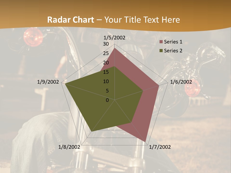 Brown Sunglasses Outdoor PowerPoint Template