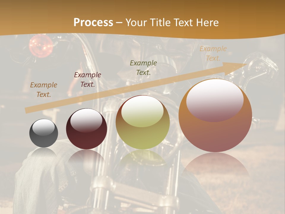 Brown Sunglasses Outdoor PowerPoint Template