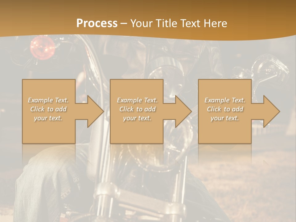 Brown Sunglasses Outdoor PowerPoint Template