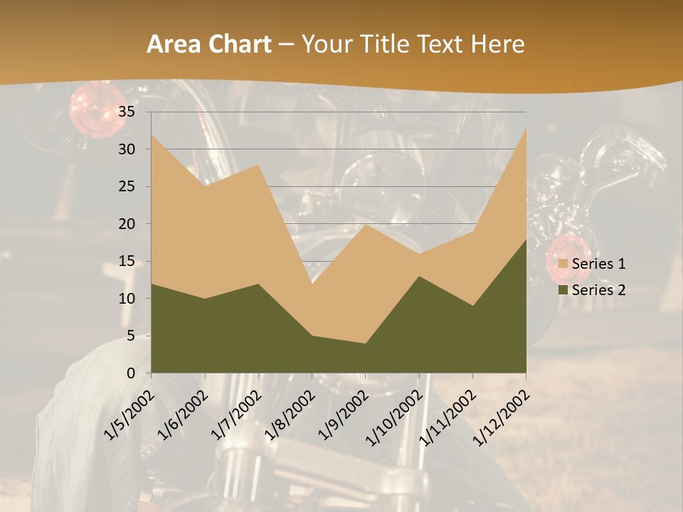 Brown Sunglasses Outdoor PowerPoint Template